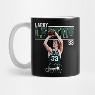 Larry Bird Legend Air Bird Basketball Signature Vintage Retro 80s 90s Bootleg Rap Style Mug